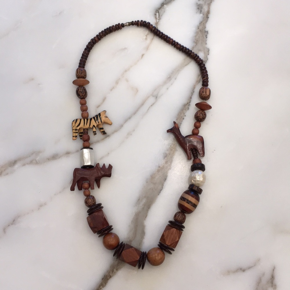 Hand Carved Necklace!